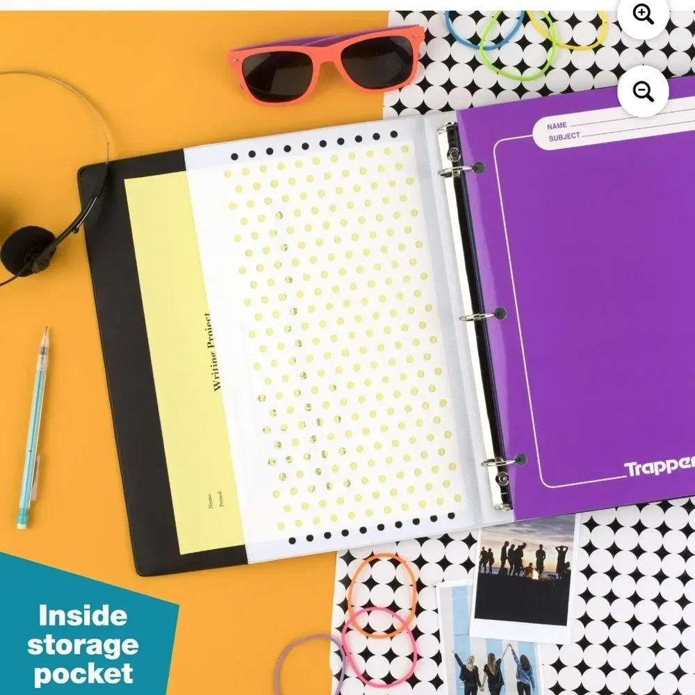 Mead Original Trapper Keeper Binder - 80s 90s Vintage Retro‎ Funky Style